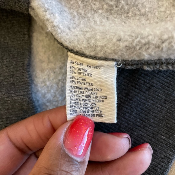 American Eagle Outfitters Stripes Logo Sweater - Size M - Picture 8 of 9